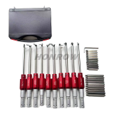 HONEST 10PCS Safety Blade Flag Stick Locksmith Tool quick opening tool lock pick set