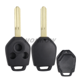 For Subaru 3 button remote Key Shell with TOY47 blade