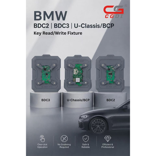 Pre-Order CGDI Adapter BDC2 BDC3 U-Classis BCP key read/Write Fixture For CGDI K2