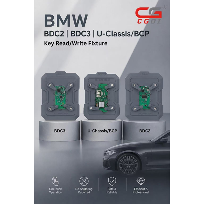 Pre-Order CGDI Adapter BDC2 BDC3 U-Classis BCP key read/Write Fixture For CGDI K2