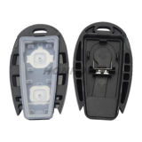 For Piaggio 2 button motorcycle key blank