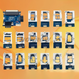3D version Solder Free Adapter 17pcs For vw 5C/5D Audi /Porsche 5D BMW G/ U chassis used for KEY TOOL PLUS、 MULTI-PROG ,  KDX4 KD MAX,Autel