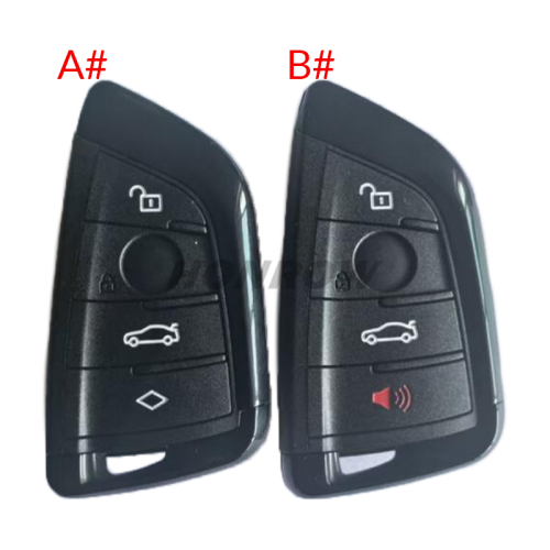 For high quality black color BMW G Series 4 button Car Remote Key Shell