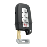 For hyundai 4 button remote key blank