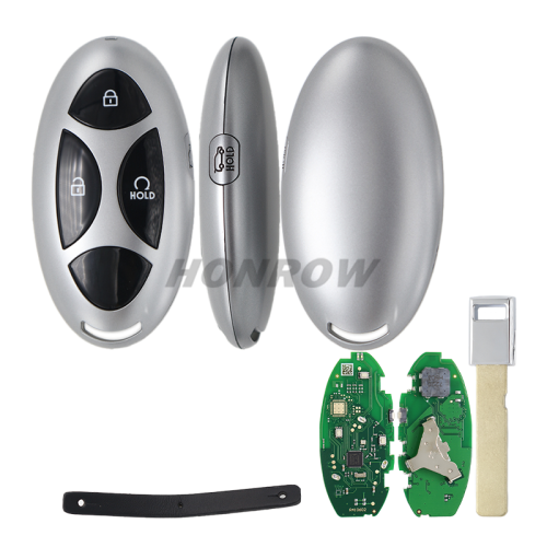 For Hyundai Tucson 2024-2025 3+1 Buttons Smart Key with 433.92MHz FSK NCF29AxMTT / HITAG AES / 4A Chip P/N: 95440-N9530