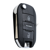 For Peugeot 3 button remote keys chip PCF 7941(TITAG2) 46 chip with HU83 blade 434MHZ HELLA 5FA010 353-20 CMIIT ID:2013DJ0113   9807343377 00