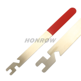 Fingerprint lock blade locksmith repair tool electronic lock door handle panel auxiliary repair stainless steel blade