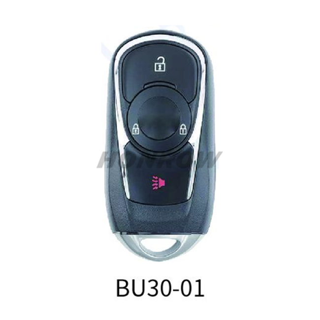 Lonsdor smart key For Buick BU30-01 2+1 button smart key Support ID46 ID49 ID4A chip,Frequency 315/433.92Mhz
