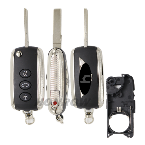 For Bentley high quality 3+1 button remote key blank