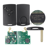 After Market For Renault  Clio 4/Captur Keyless Smart Key with PCF7953M / HITAG AES / 4A CHIP clio iv, captur,(2013-2017) P/N.285971998R