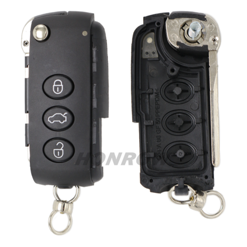 For Bentley high quality 3+1 button remote key blank