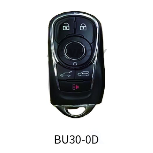 Lonsdor smart key For Buick BU30-0D 5+1 button smart key Support ID46 ID49 ID4A chip,Frequency 315/433.92Mhz