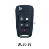 Lonsdor smart key For Buick BU30-18 4+1 button smart key Support ID46 ID49 ID4A chip,Frequency 315/433.92Mhz