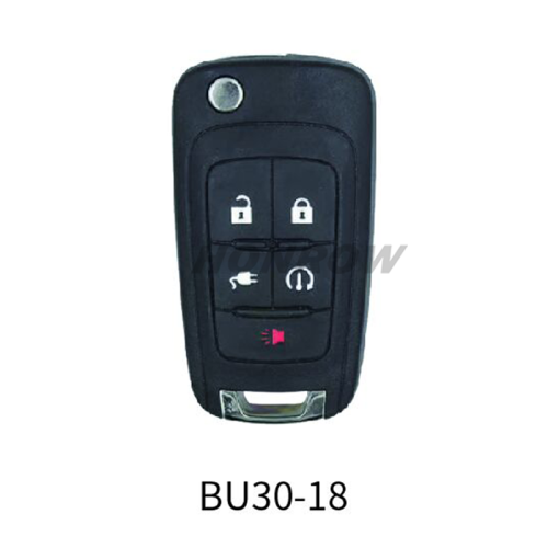 Lonsdor smart key For Buick BU30-18 4+1 button smart key Support ID46 ID49 ID4A chip,Frequency 315/433.92Mhz
