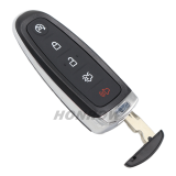 For Ford 5 button keyless remote key with 46 PCF7945A/PCF7953A HITAG PRO chip-315mhz ASK model FCCID:M3N5WY8609