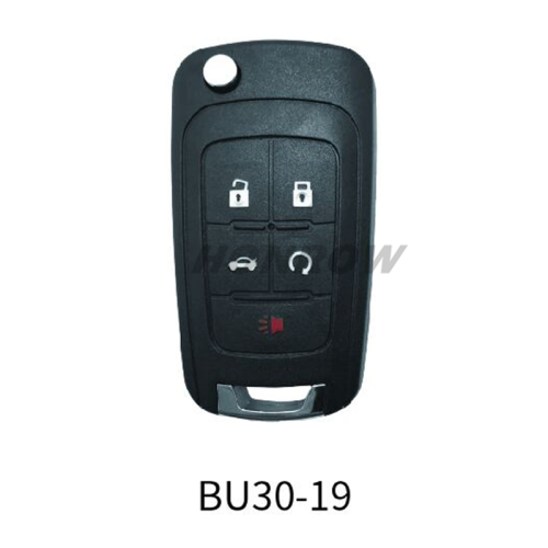 Lonsdor smart key For Buick BU30-19 4+1 button smart key Support ID46 ID49 ID4A chip,Frequency 315/433.92Mhz