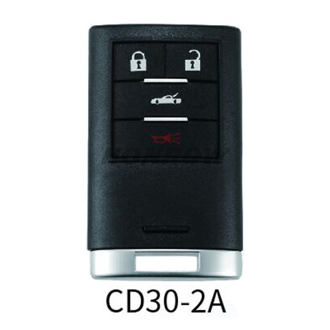 Lonsdor smart key For Cadillac CD30-2A 3+1 button smart key Support ID46 ID49 ID4A chip,Frequency 315/433.92Mhz