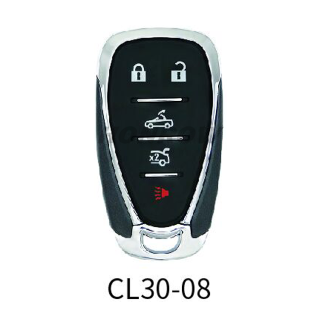 Lonsdor smart key For Chevrolet CL30-08 4+1 button smart key Support ID46 ID49 ID4A chip,Frequency 315/433.92Mhz