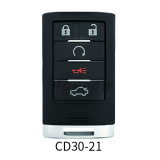 Lonsdor smart key For Cadillac CD30-21 4+1 button smart key Support ID46 ID49 ID4A chip,Frequency 315/433.92Mhz