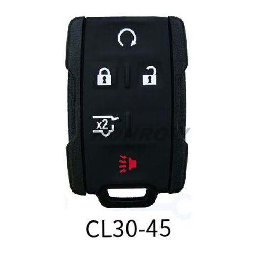Lonsdor smart key For Chevrolet CL30-45 4+1 button smart key Support ID46 ID49 ID4A chip,Frequency 315/433.92Mhz