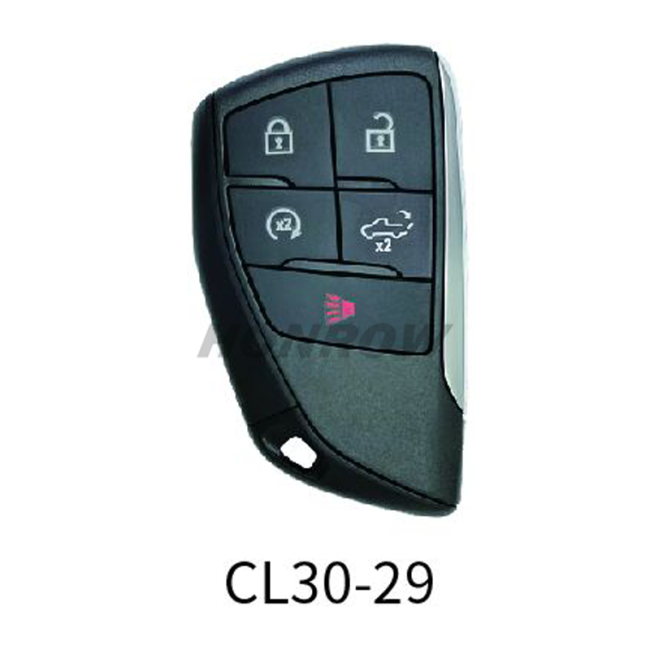 Lonsdor smart key For Chevrolet CL30-29 4+1 button smart key Support ID46 ID49 ID4A chip,Frequency 315/433.92Mhz