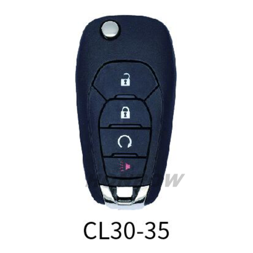 Lonsdor smart key For Chevrolet CL30-35 3+1 button smart key Support ID46 ID49 ID4A chip,Frequency 315/433.92Mhz