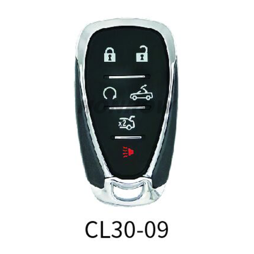 Lonsdor smart key For Chevrolet CL30-09 5+1 button smart key Support ID46 ID49 ID4A chip,Frequency 315/433.92Mhz