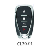 Lonsdor smart key For Chevrolet CL30-01 3+1 button smart key Support ID46 ID49 ID4A chip,Frequency 315/433.92Mhz