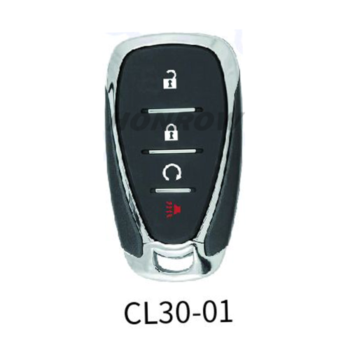 Lonsdor smart key For Chevrolet CL30-01 3+1 button smart key Support ID46 ID49 ID4A chip,Frequency 315/433.92Mhz