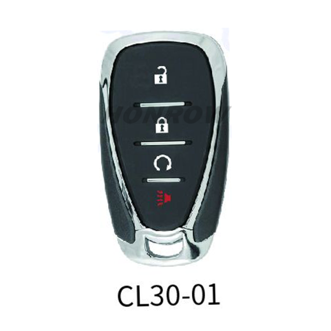 Lonsdor smart key For Chevrolet CL30-01 3+1 button smart key Support ID46 ID49 ID4A chip,Frequency 315/433.92Mhz