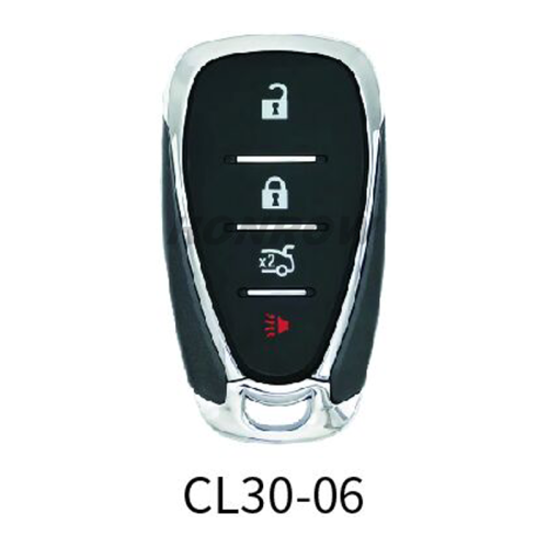 Lonsdor smart key For Chevrolet CL30-06 3+1 button smart key Support ID46 ID49 ID4A chip,Frequency 315/433.92Mhz