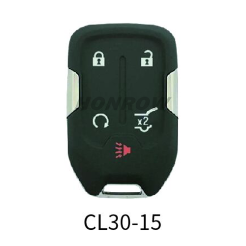 Lonsdor smart key For Chevrolet CL30-15 4+1 button smart key Support ID46 ID49 ID4A chip,Frequency 315/433.92Mhz