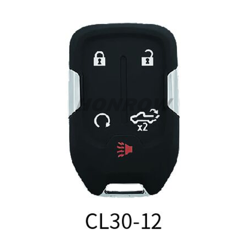 Lonsdor smart key For Chevrolet CL30-12 4+1 button smart key Support ID46 ID49 ID4A chip,Frequency 315/433.92Mhz