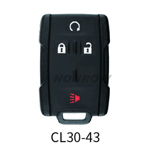 Lonsdor smart key For Chevrolet CL30-43 3+1 button smart key Support ID46 ID49 ID4A chip,Frequency 315/433.92Mhz