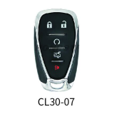 Lonsdor smart key For Chevrolet CL30-07 4+1 button smart key Support ID46 ID49 ID4A chip,Frequency 315/433.92Mhz