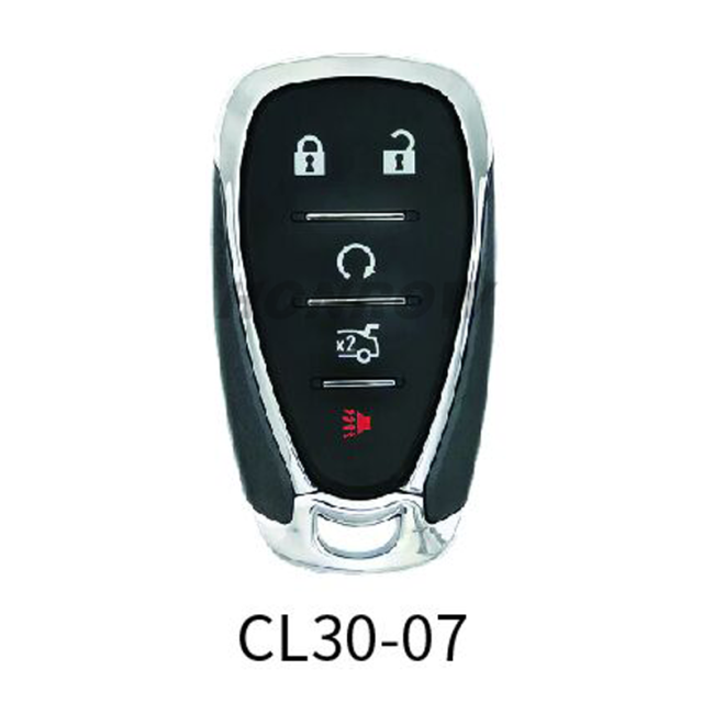 Lonsdor smart key For Chevrolet CL30-07 4+1 button smart key Support ID46 ID49 ID4A chip,Frequency 315/433.92Mhz