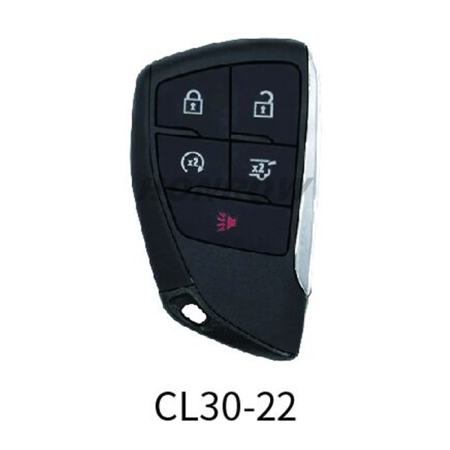 Lonsdor smart key For Chevrolet CL30-22 4+1 button smart key Support ID46 ID49 ID4A chip,Frequency 315/433.92Mhz
