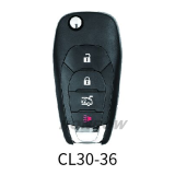 Lonsdor smart key For Chevrolet CL30-36 3+1 button smart key Support ID46 ID49 ID4A chip,Frequency 315/433.92Mhz