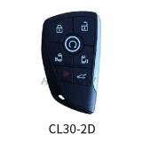 Lonsdor smart key For Chevrolet CL30-2D 5+1 button smart key Support ID46 ID49 ID4A chip,Frequency 315/433.92Mhz