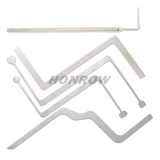 Tension Wrench Locksmith Replacement Turning Tool / Double Head Tension Wrench Combination Llocksmith Tool
