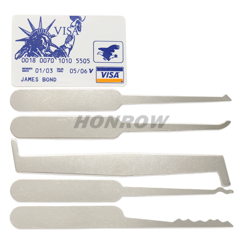 For James Bond  Pocket Lock Pick Tool