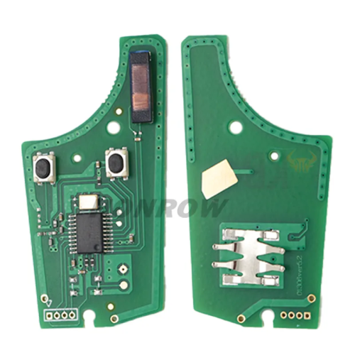 Only pcb board  For Opel VAUXHALL and ASTRA H 2 Button Flip Remote Key  with 7941 Chip and 433MHZ (Before 2006)