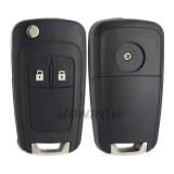 For Chevrolet 2 Button Keyless remote key with 433mhz 46E PCF7952E/NCF297xETT HITAG2 Extended Chip