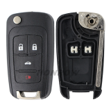 For Chevrolet 3+1 Button Keyless remote key with 433mhz 46E PCF7952E/NCF297xETT Chip