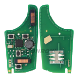 For Chevrolet 2 Button Keyless remote key with 433mhz 46E PCF7952E/NCF297xETT HITAG2 Extended Chip