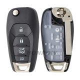 For Chevrolet 4 button flip remote key with PCF7941E /  HITAG 2 / 46 CHIP chip 315Mhz LXP-T003