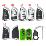 XHORSE universal smart key For BMW series XM38 Smart key  XSBMK1EN,support the full range of BMW F/G chassis