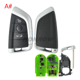 XHORSE universal smart key For BMW series XM38 Smart key  XSBMK1EN,support the full range of BMW F/G chassis