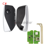 XHORSE universal smart key For BMW series XM38 Smart key  XSBMU1EN,support the full range of BMW F/G chassis