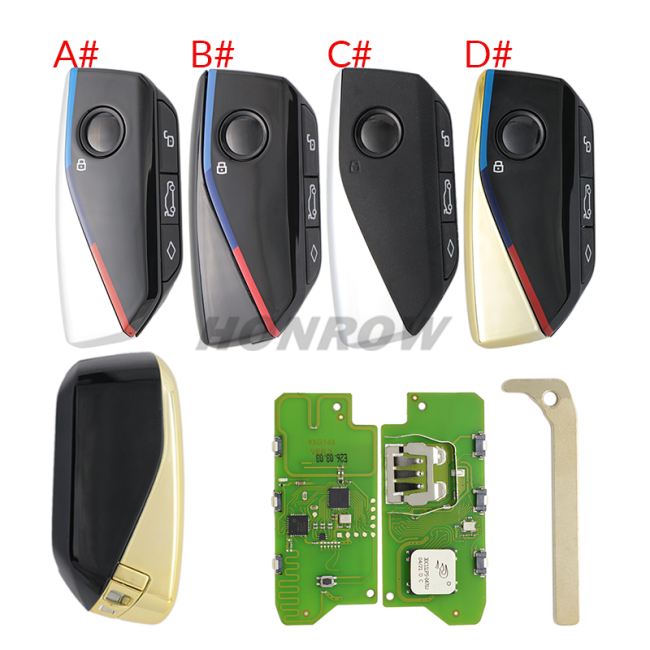XHORSE universal smart key For BMW series XM38 Smart key  XSBMU1EN,support the full range of BMW F/G chassis
